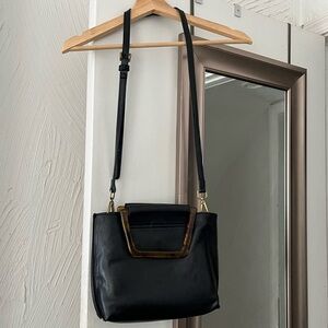 Anthropologie Black Crossbody Bag